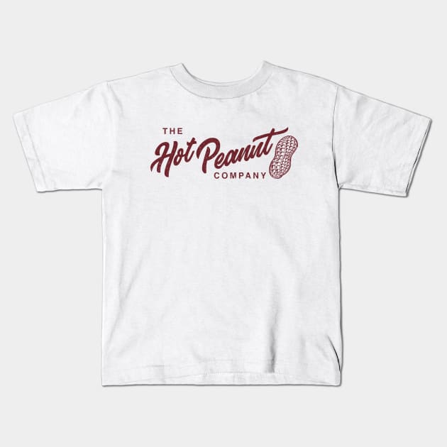 The Hot Peanut Company Kids T-Shirt by Wright Art